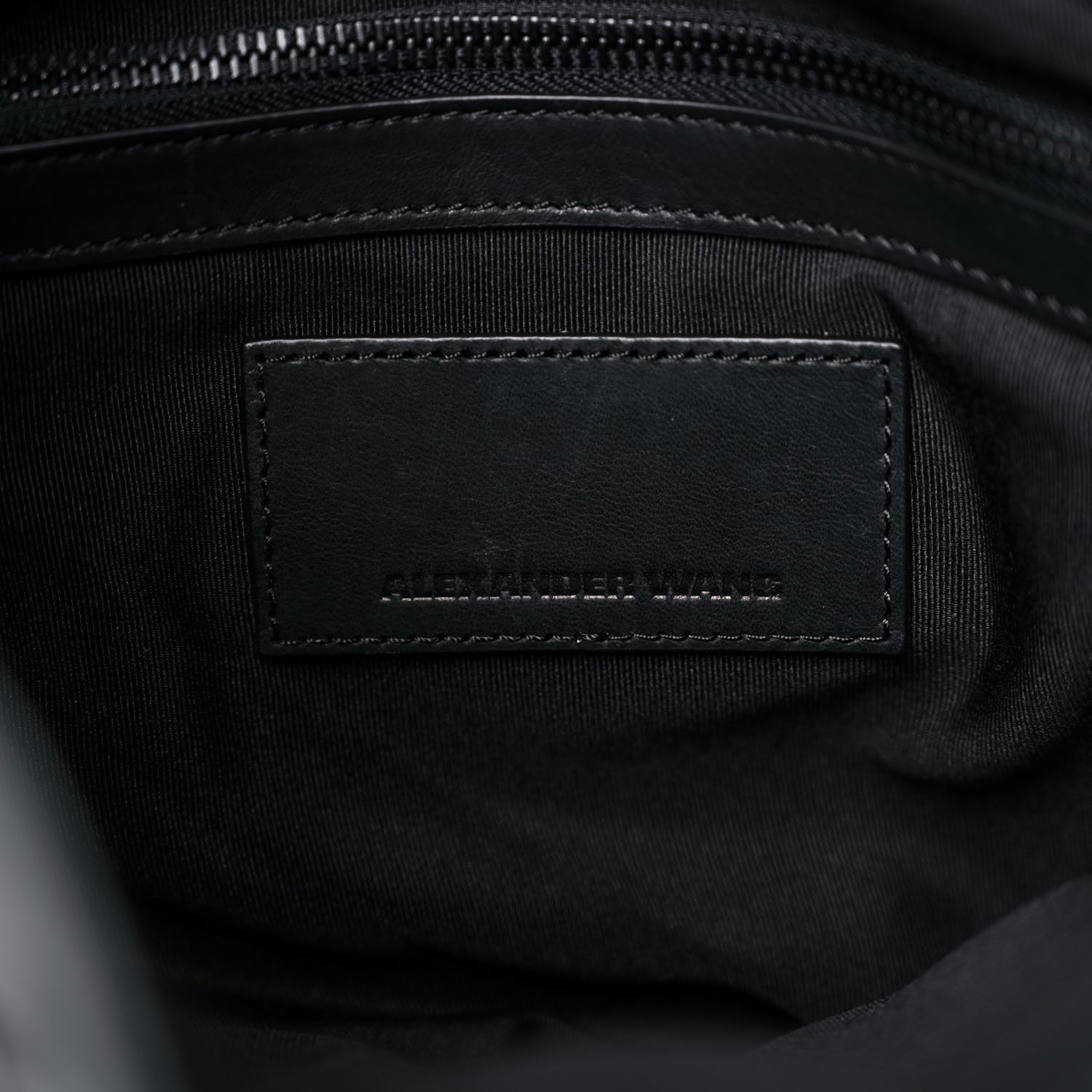 Alexander Wang Pebbled Calfskin Studded Gym Sack Bag Black 6 of 9