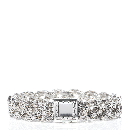 John Hardy Sterling Silver Medium Braided Classic Chain Bracelet 1 of 6