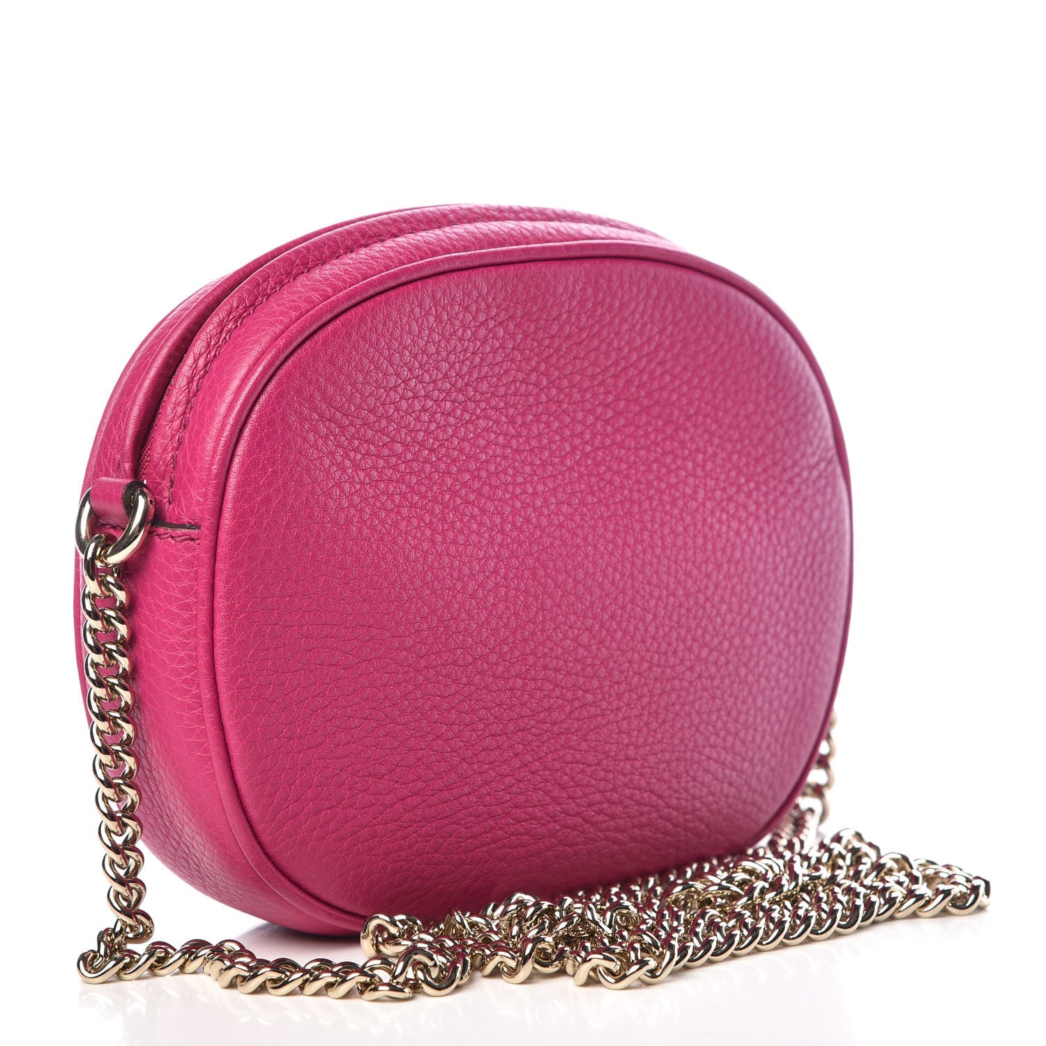 Gucci Cellarius Calfskin Mini Soho Chain Bag Bright Bouganville 3 of 10