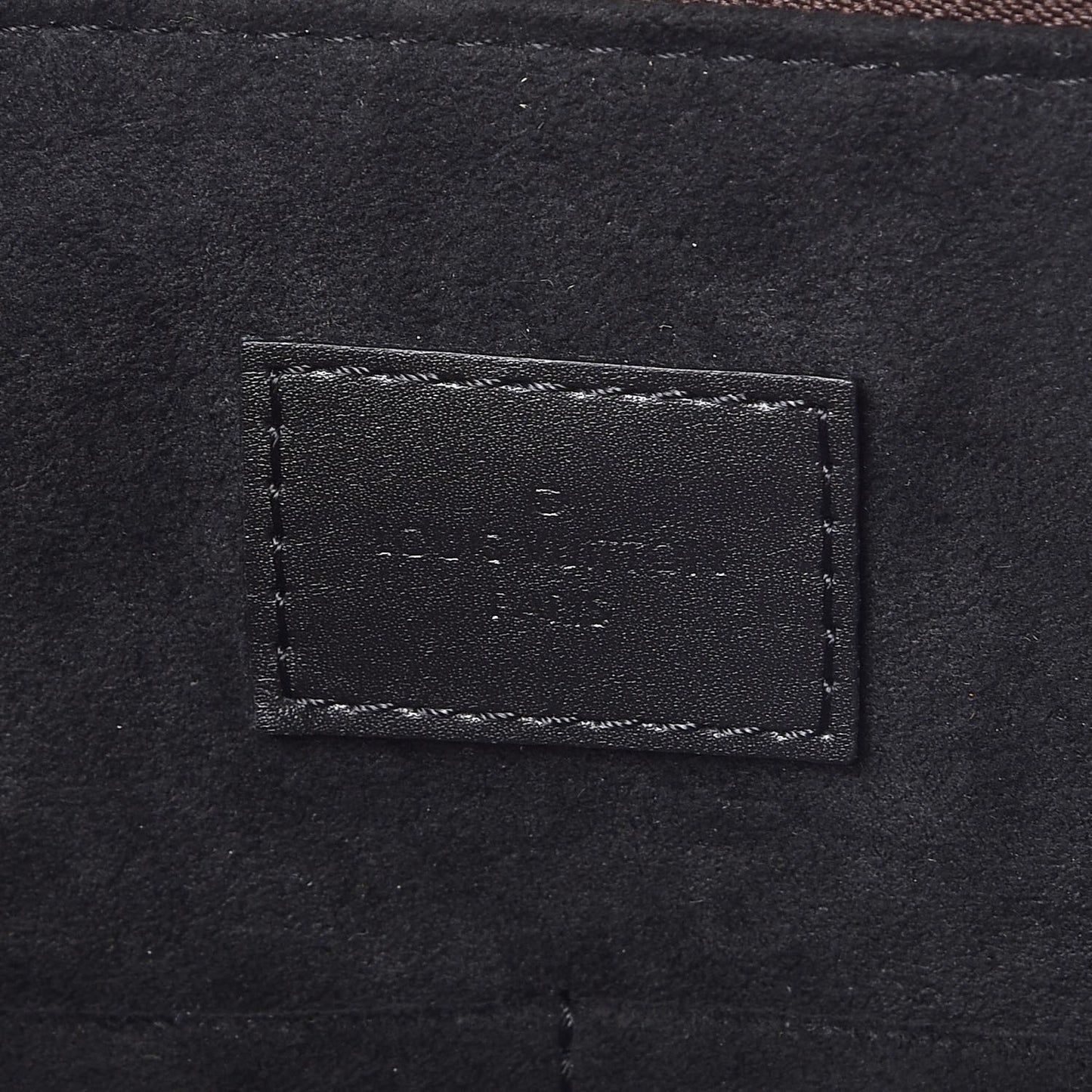 Monogram Flower Zipped Tote MM Black