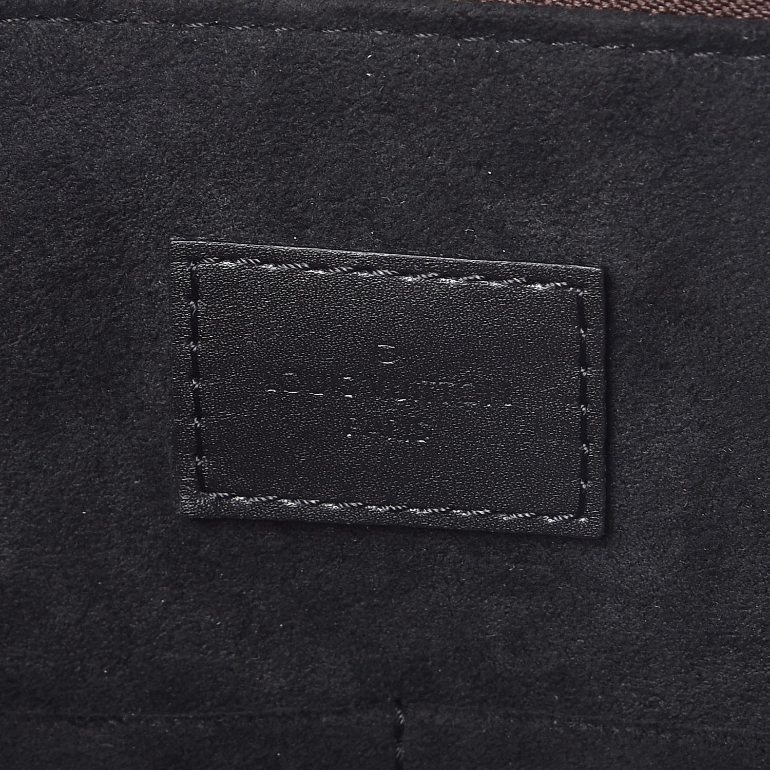 Louis Vuitton Monogram Flower Zipped Tote MM Black 9 of 12