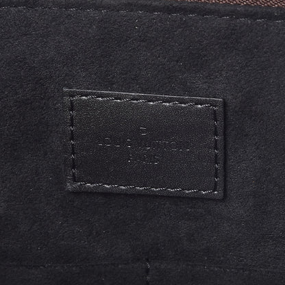 Louis Vuitton Monogram Flower Zipped Tote MM Black 9 of 12