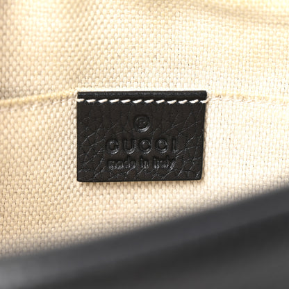 Gucci Pebbled Calfskin Small Soho Disco Bag Black 6 of 14