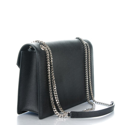 Saint Laurent Grain De Poudre Classic Medium Betty Black 3 of 7