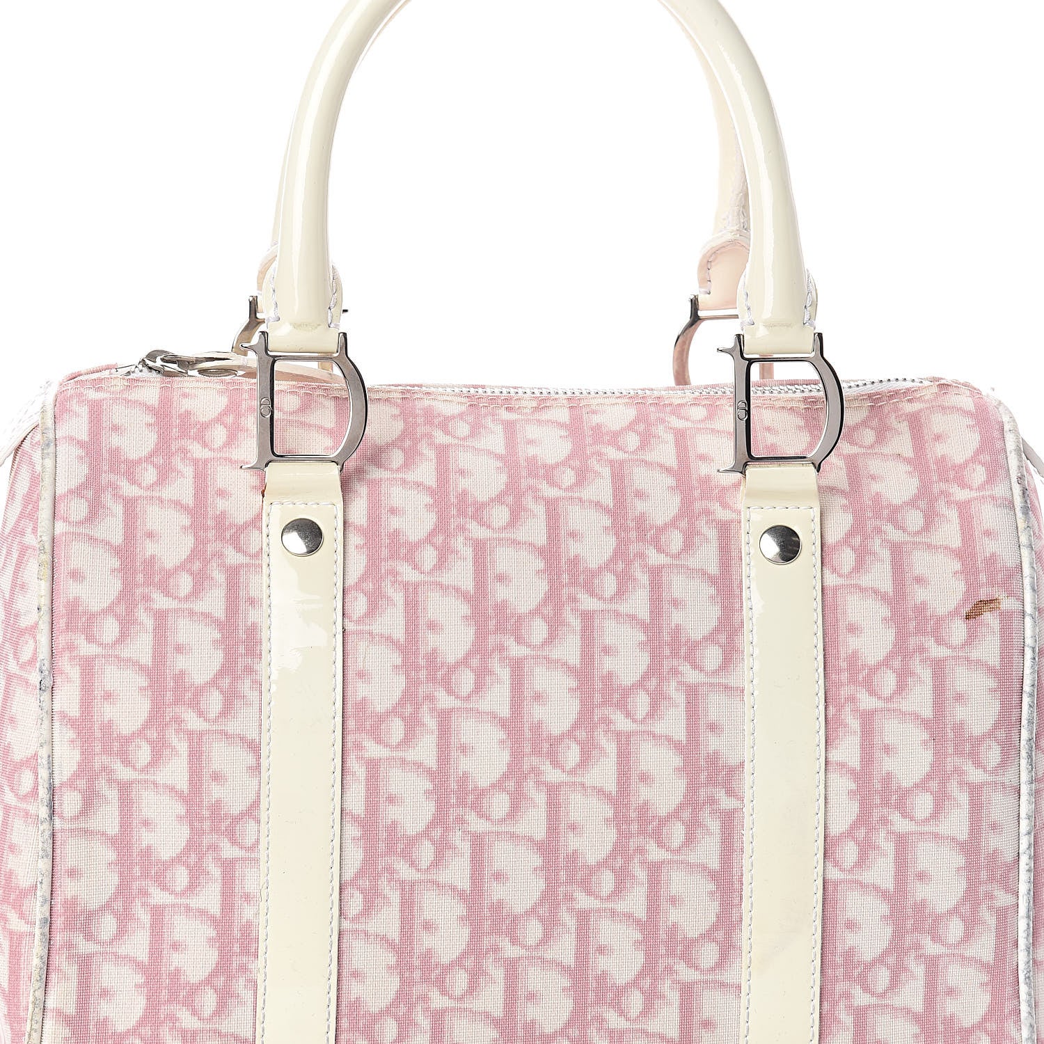 Christian Dior Monogram Boston Pink 7 of 10