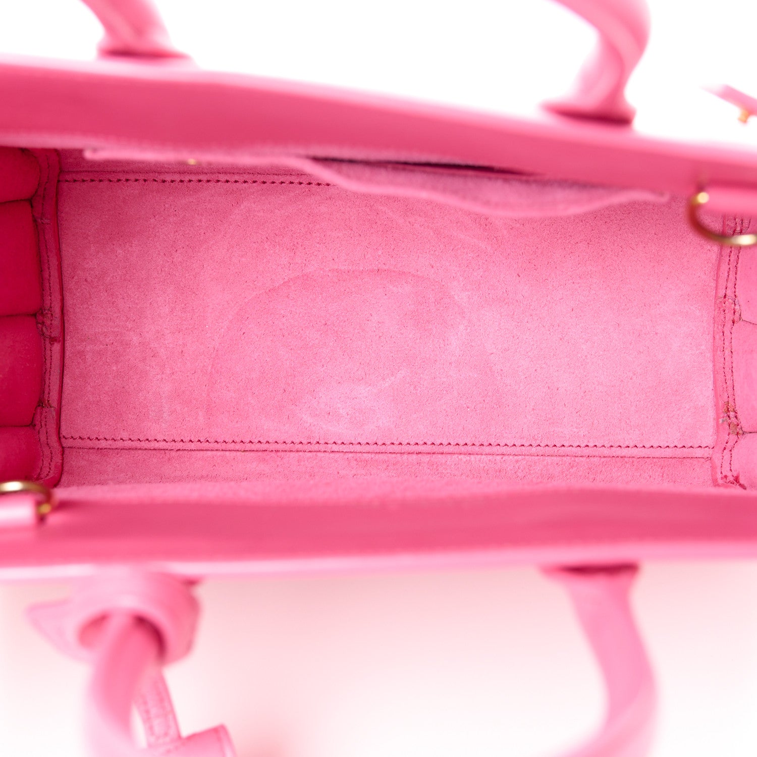 Saint Laurent Calfskin Nano Sac De Jour Lipstick Fuchsia 5 of 11
