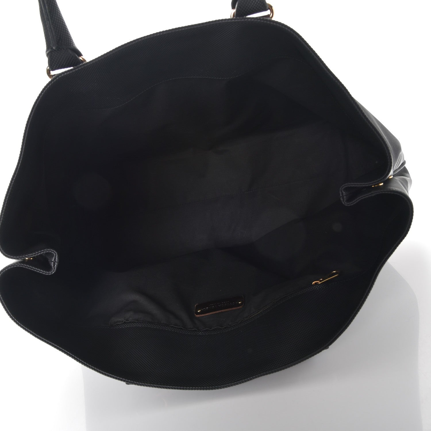 Bottega Veneta Rubberized Canvas Large Marco Polo Tote Black 5 of 12