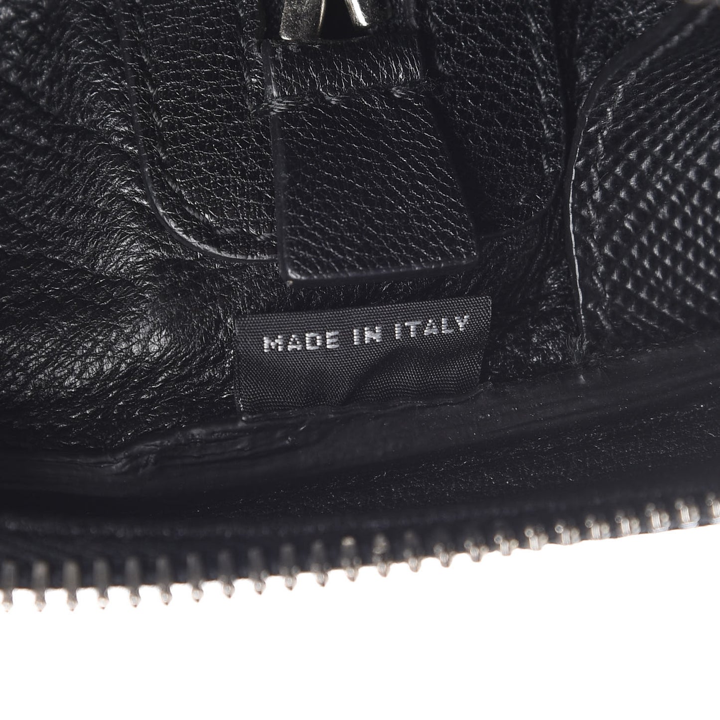 Saffiano Cuir Briefcase Backpack Black