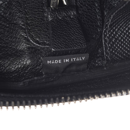 Prada Saffiano Cuir Briefcase Backpack Black 6 of 13