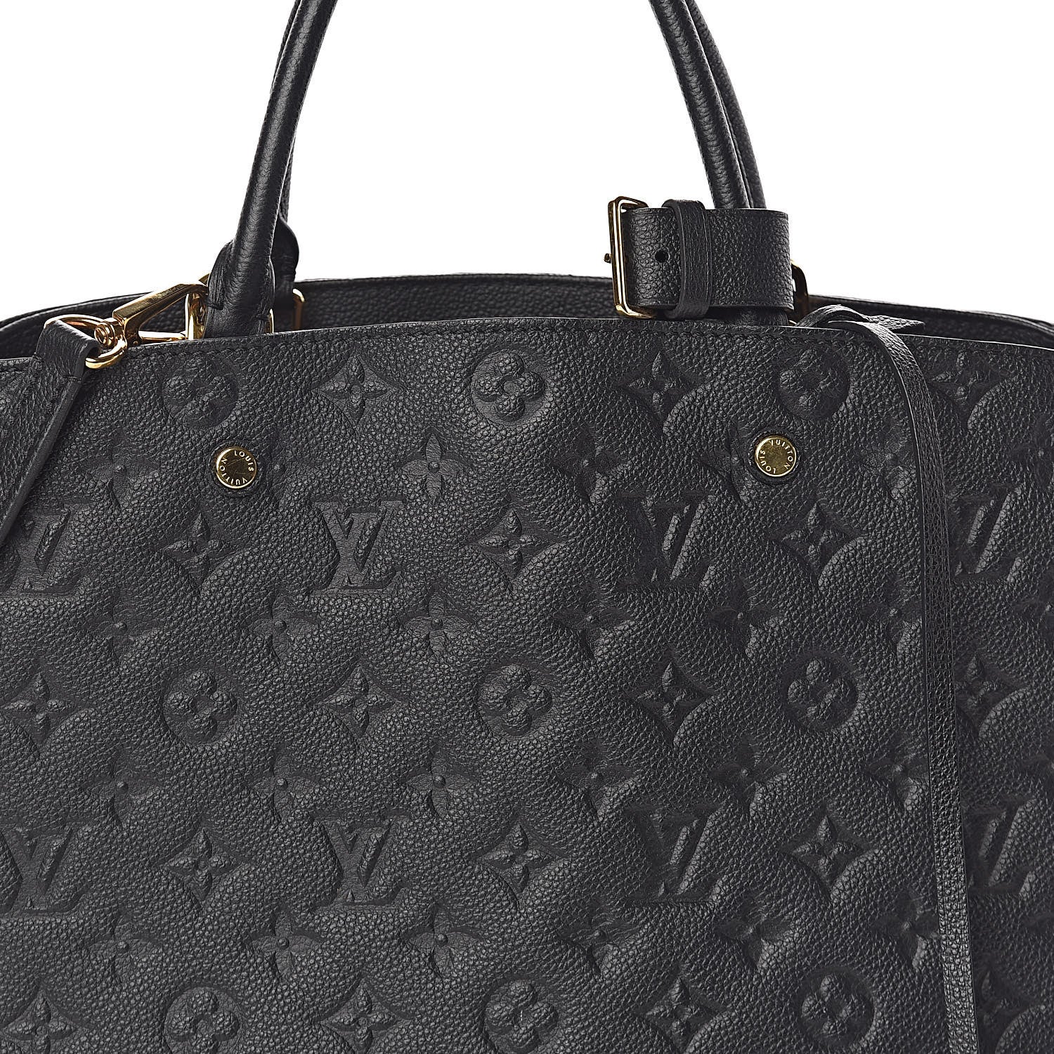 Louis Vuitton Empreinte Montaigne GM Black 10 of 10