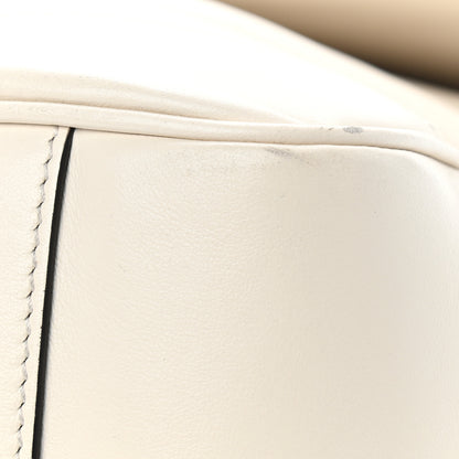 Gucci Calfskin Matelasse Large GG Marmont Shoulder Bag Mystic White 11 of 12