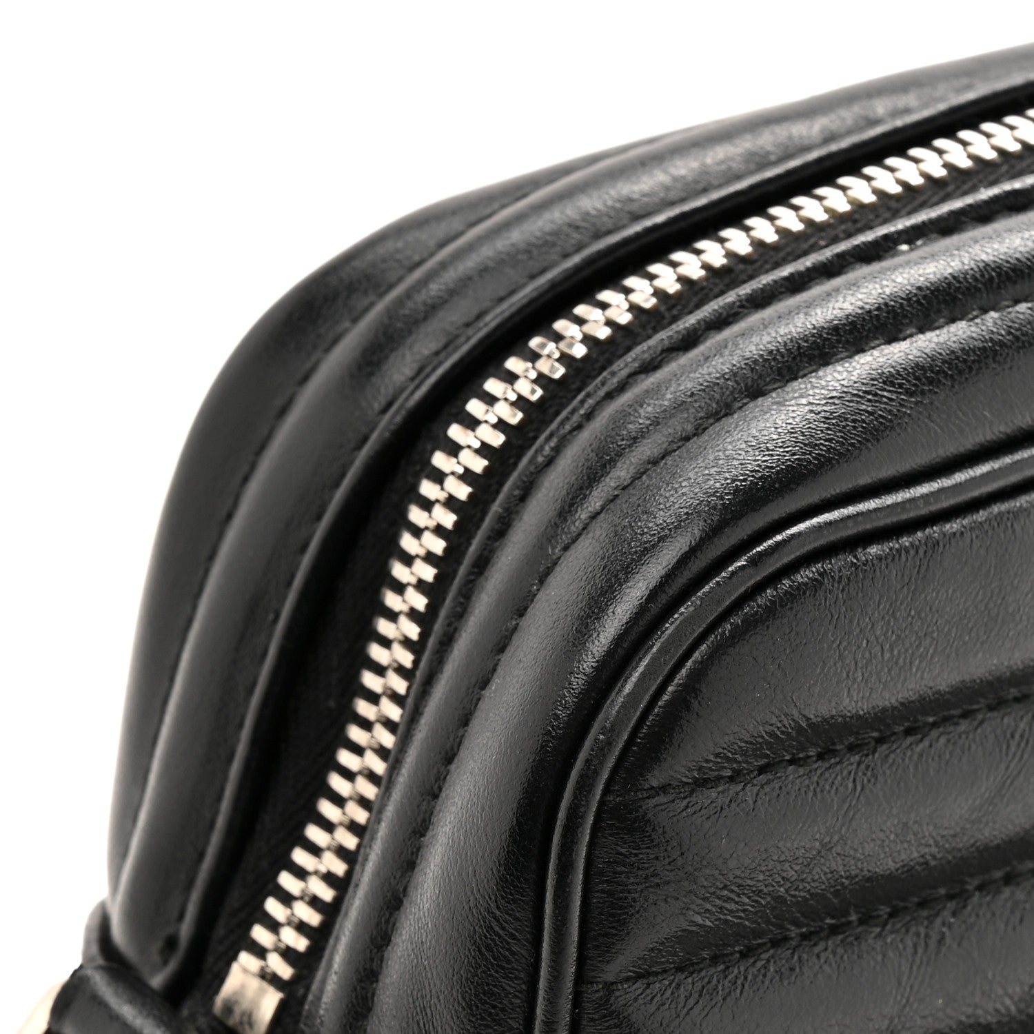 Prada Soft Calfskin Diagramme Camera Bag Black 13 of 13