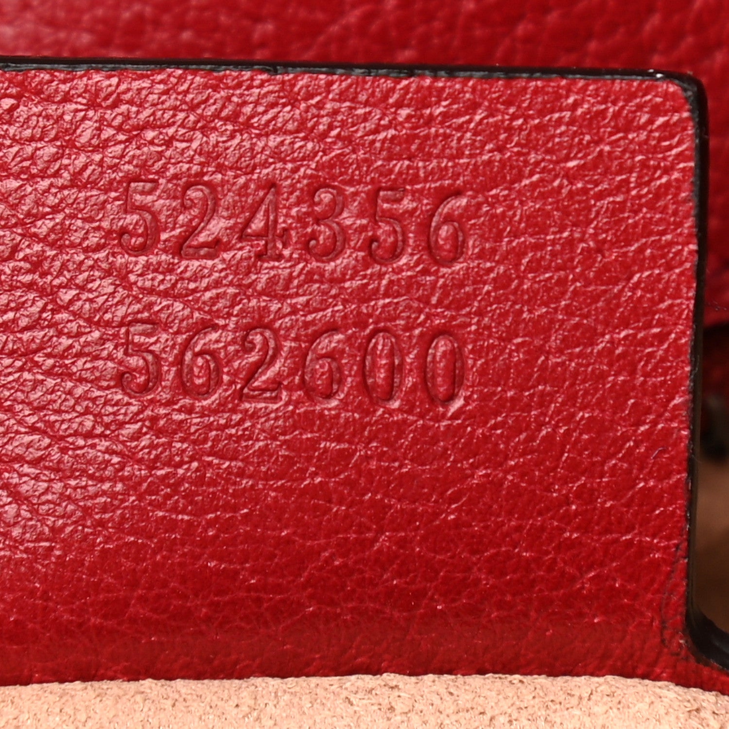 Gucci GG Supreme Monogram Medium Queen Margaret Shoulder Bag Red 8 of 11