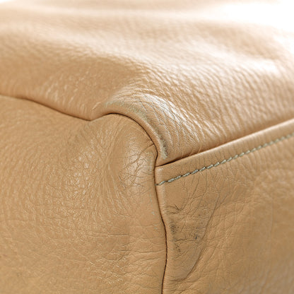 Prada Vitello Daino Buckle Tote Sabbia 22 of 25