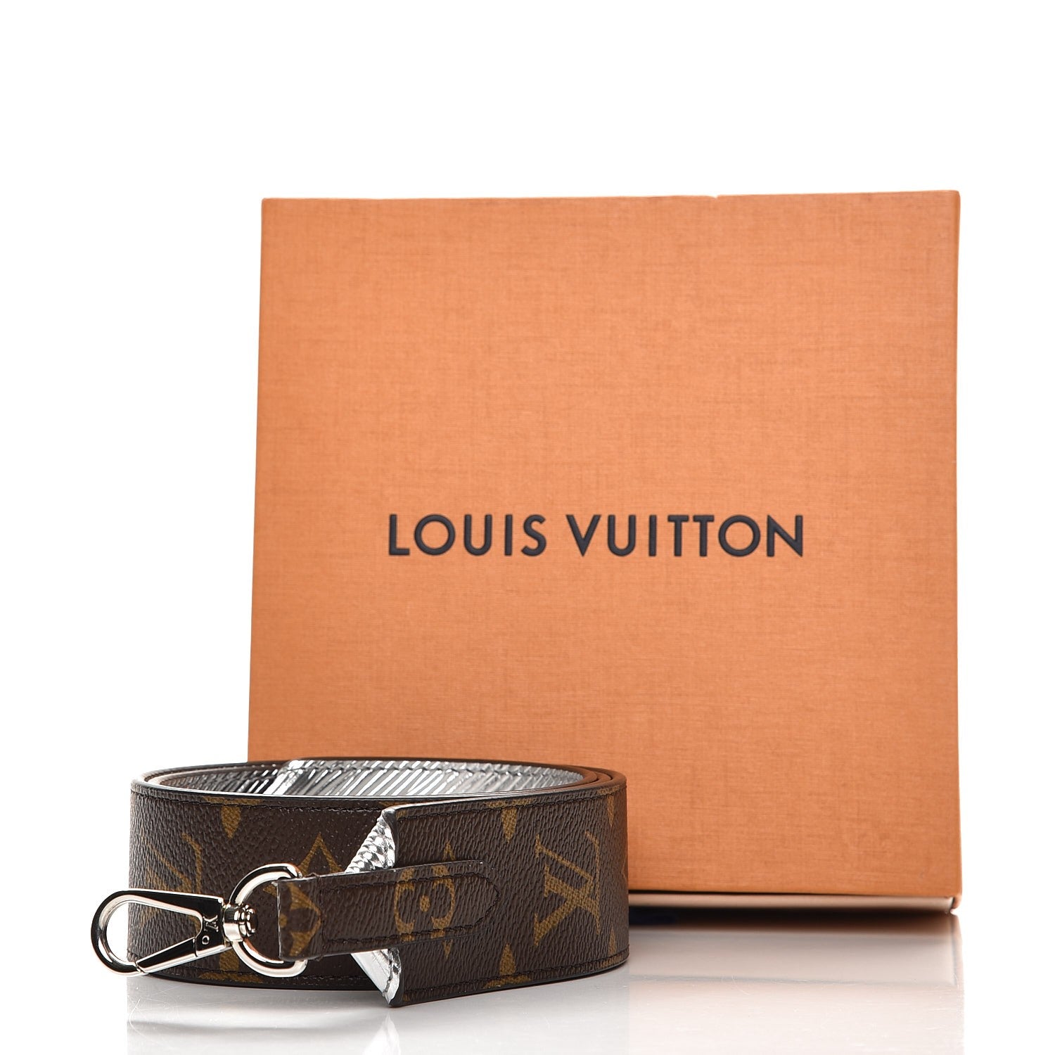 Louis Vuitton Epi Monogram Bandouliere Shoulder Strap Silver 5 of 5