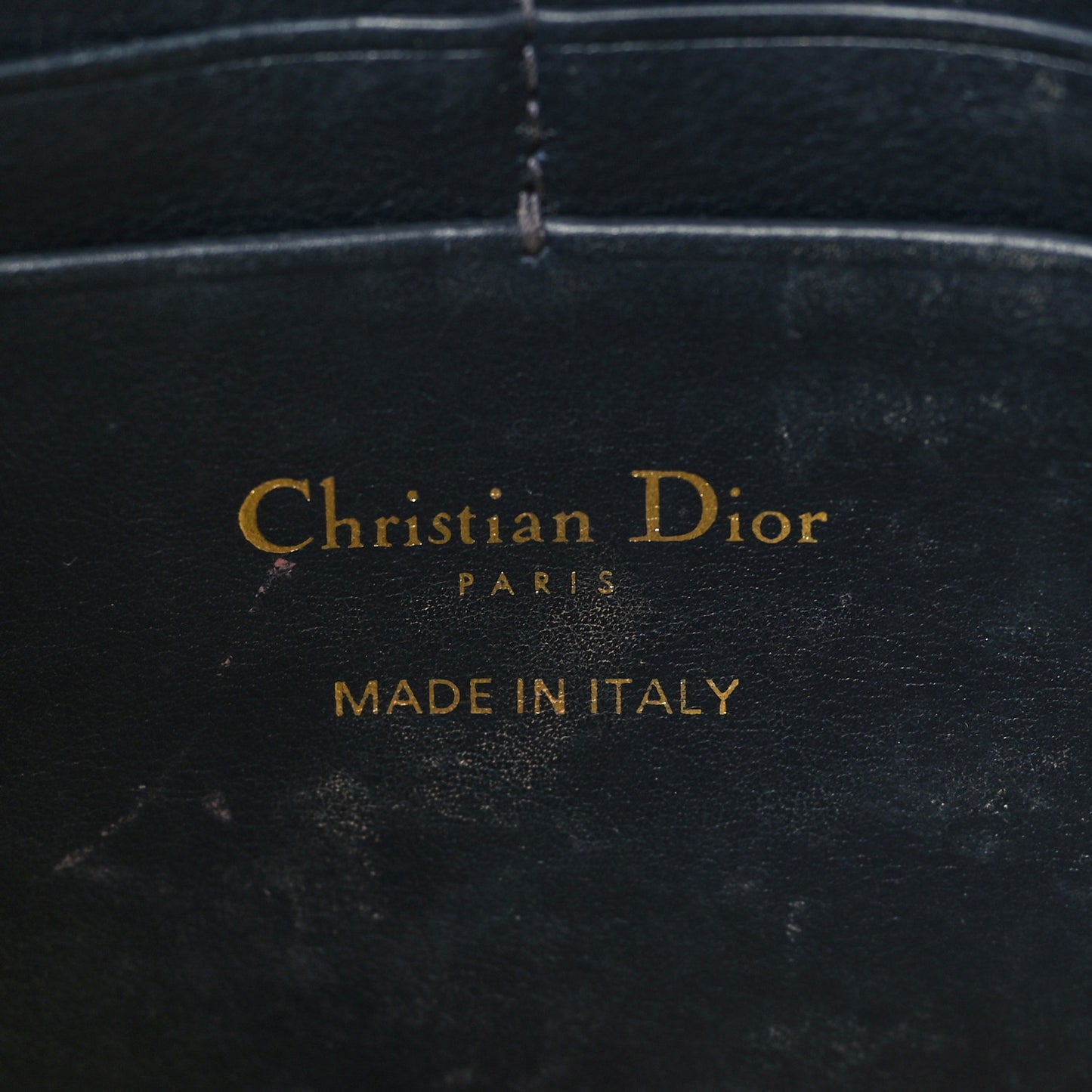 Oblique Saddle Chain Pouch Blue