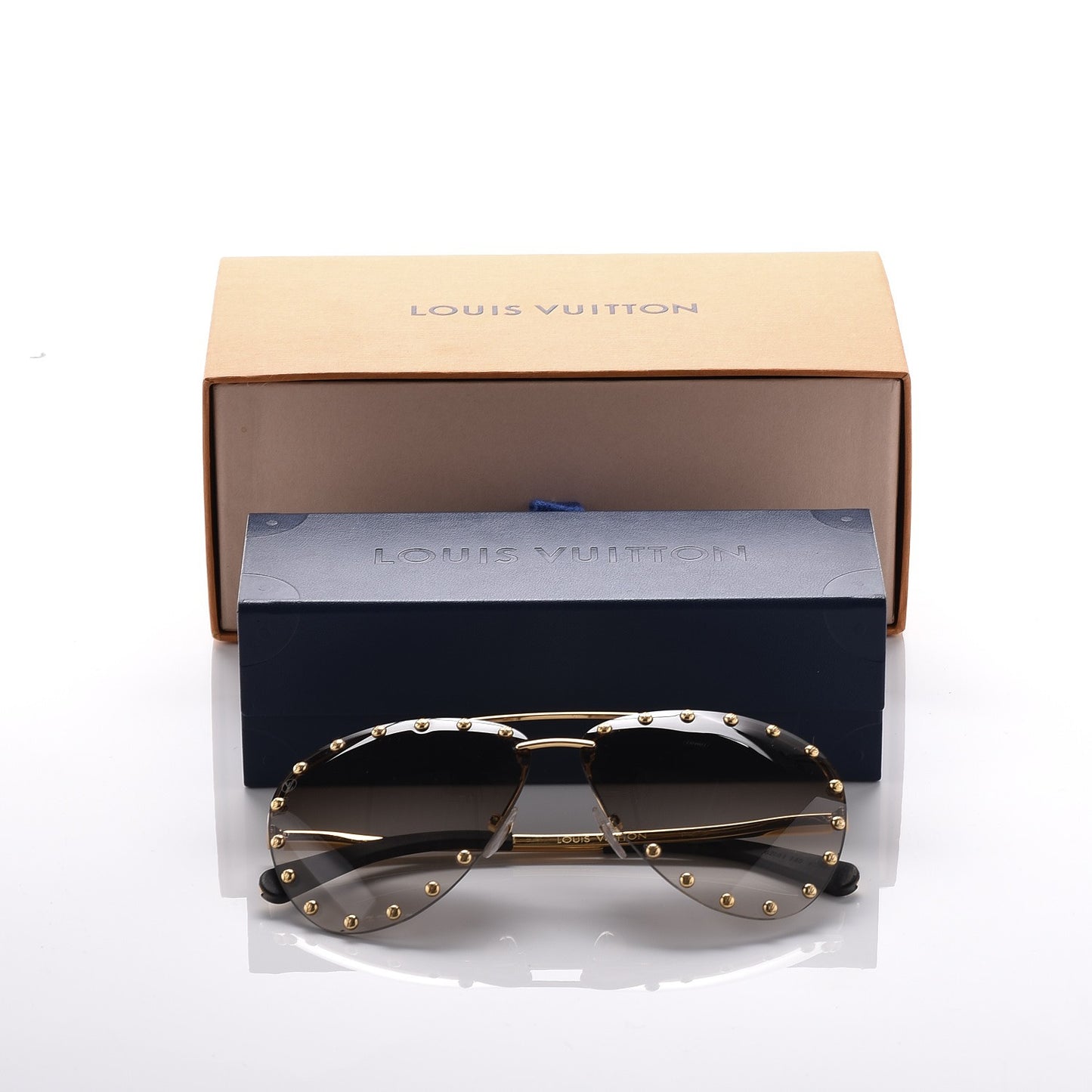 The Party Aviator Gradient Sunglasses Z0914U Brown