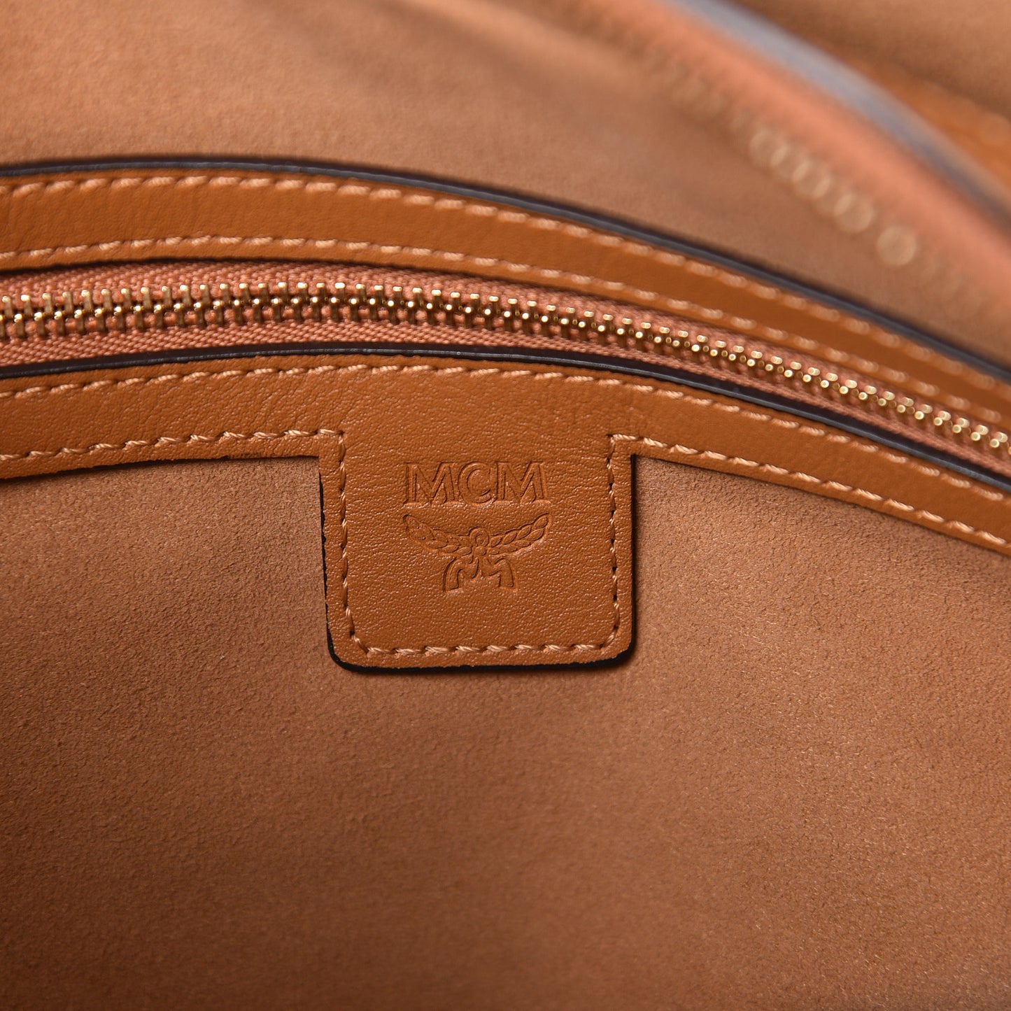 Visetos Large Hobo Cognac