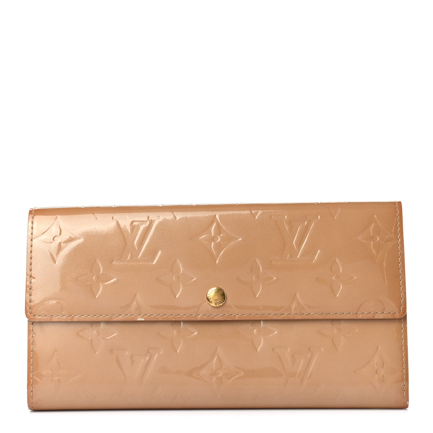 Louis Vuitton Vernis Sarah Wallet Noisette 1 of 13