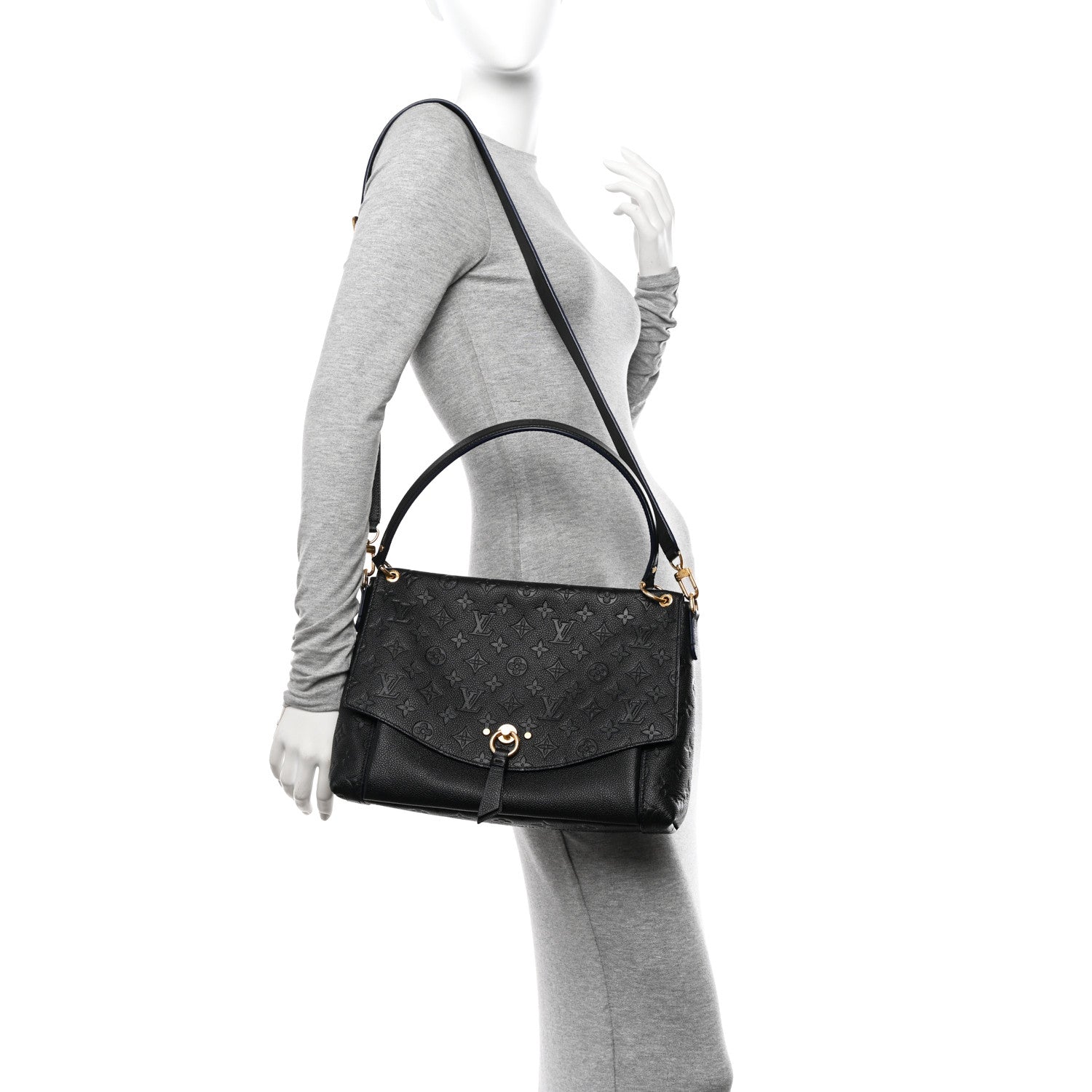 Louis Vuitton Empreinte Blanche MM Black 2 of 11