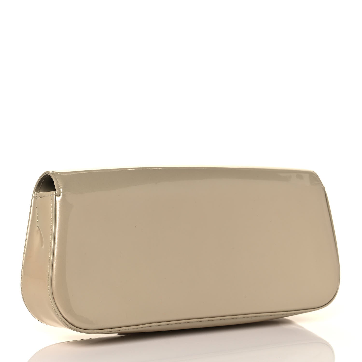 Louis Vuitton Patent Sobe Clutch Blanc Corail 3 of 12