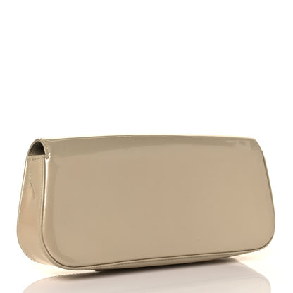 Louis Vuitton Patent Sobe Clutch Blanc Corail 3 of 12