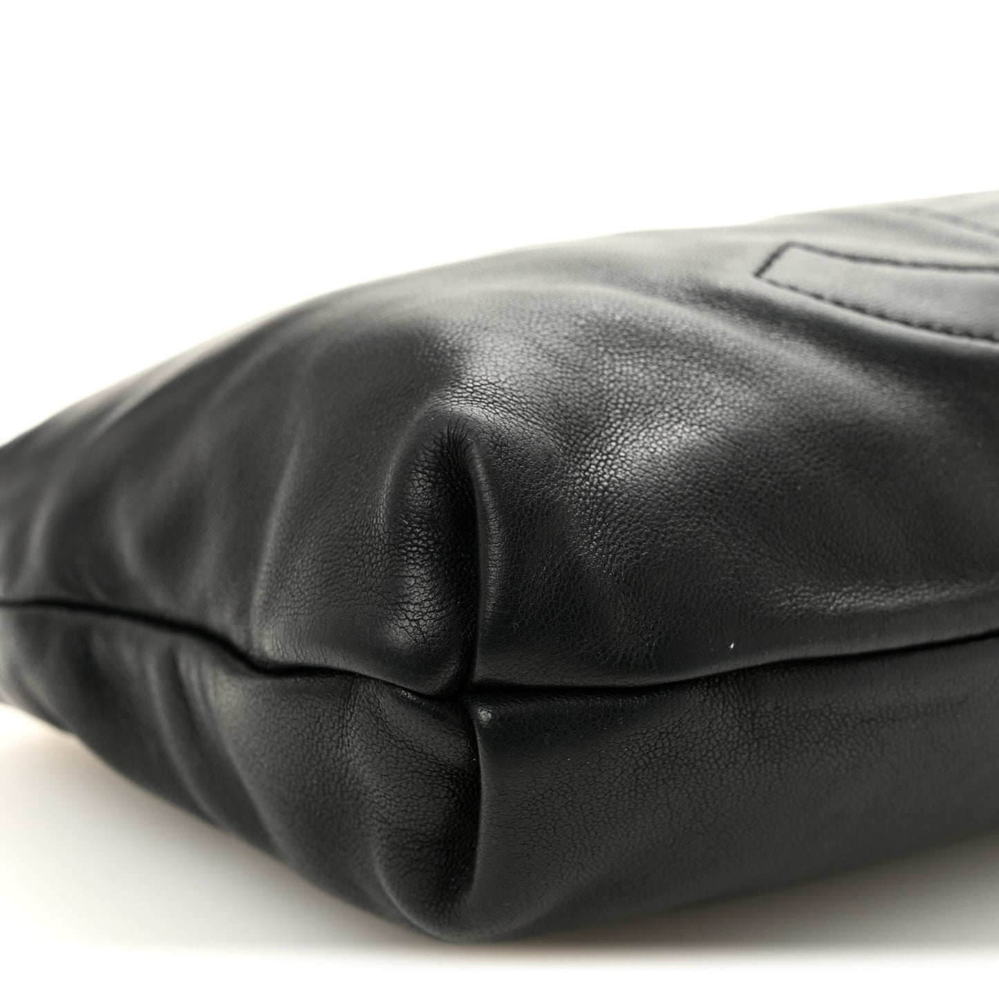 Lambskin Soft Chain Pochette Black
