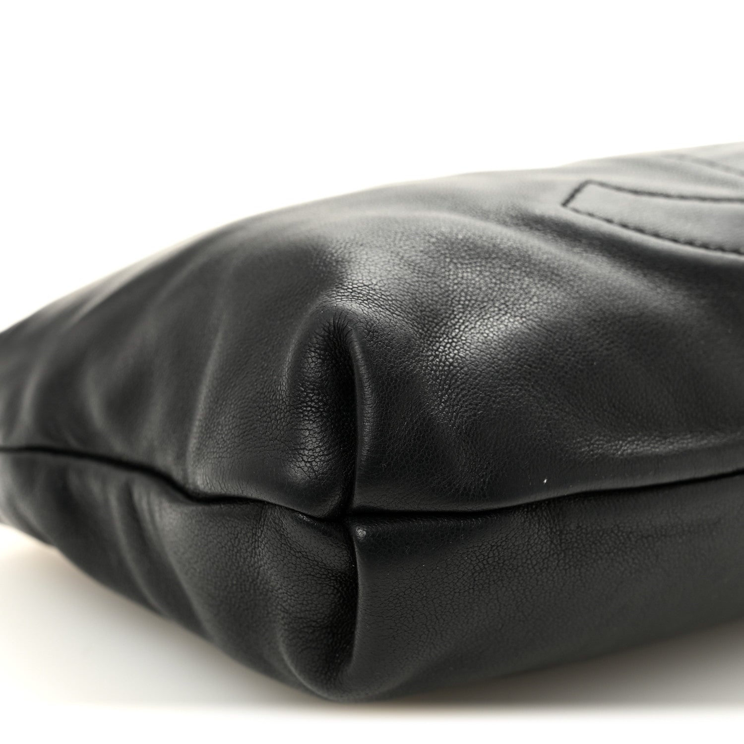 Chanel Lambskin Soft Chain Pochette Black 9 of 10