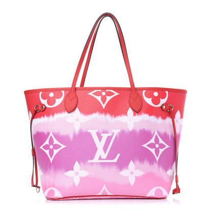 Louis Vuitton Monogram Escale Neverfull MM Rouge 1 of 9