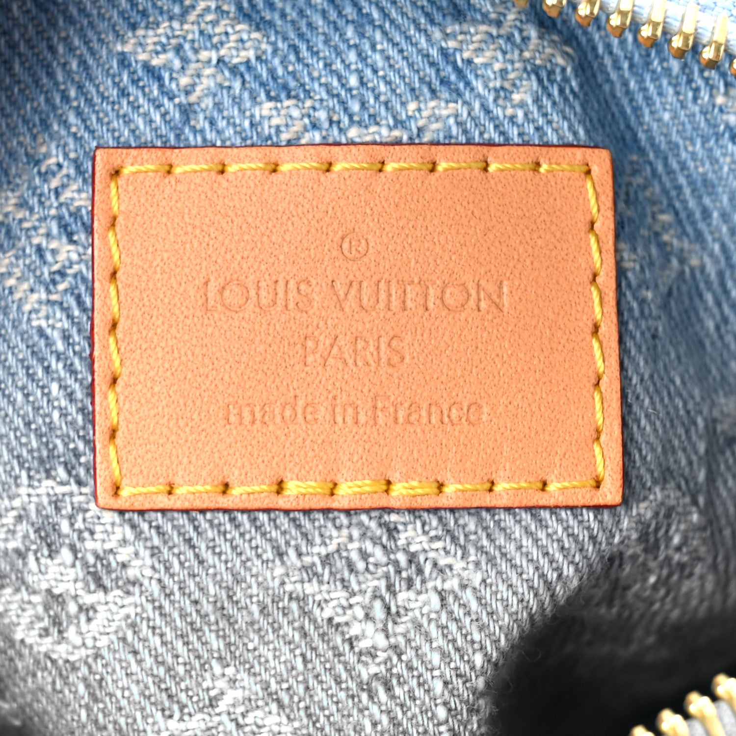 Louis Vuitton Monogram Denim Nano Speedy Sky Blue 6 of 10