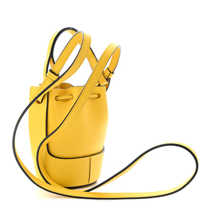 Loewe Calfskin Mini Balloon Bucket Bag Yellow 3 of 10