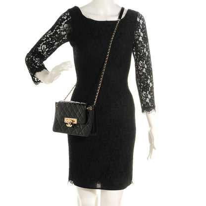 Chanel Patent Golden Class Accordion Flap Bag Black 2 of 8
