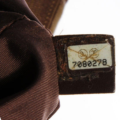 Chanel Nylon CC Travel Medium Tote Brown 6 of 6