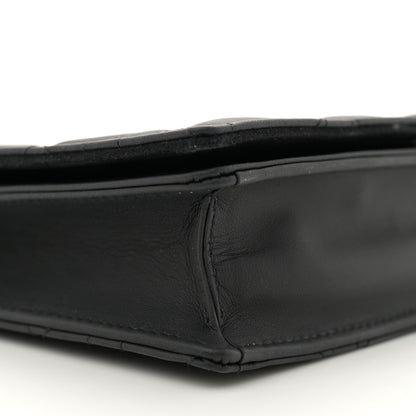 Christian Dior Ultra Matte Calfskin Cannage Lady Dior Clutch Black 9 of 12