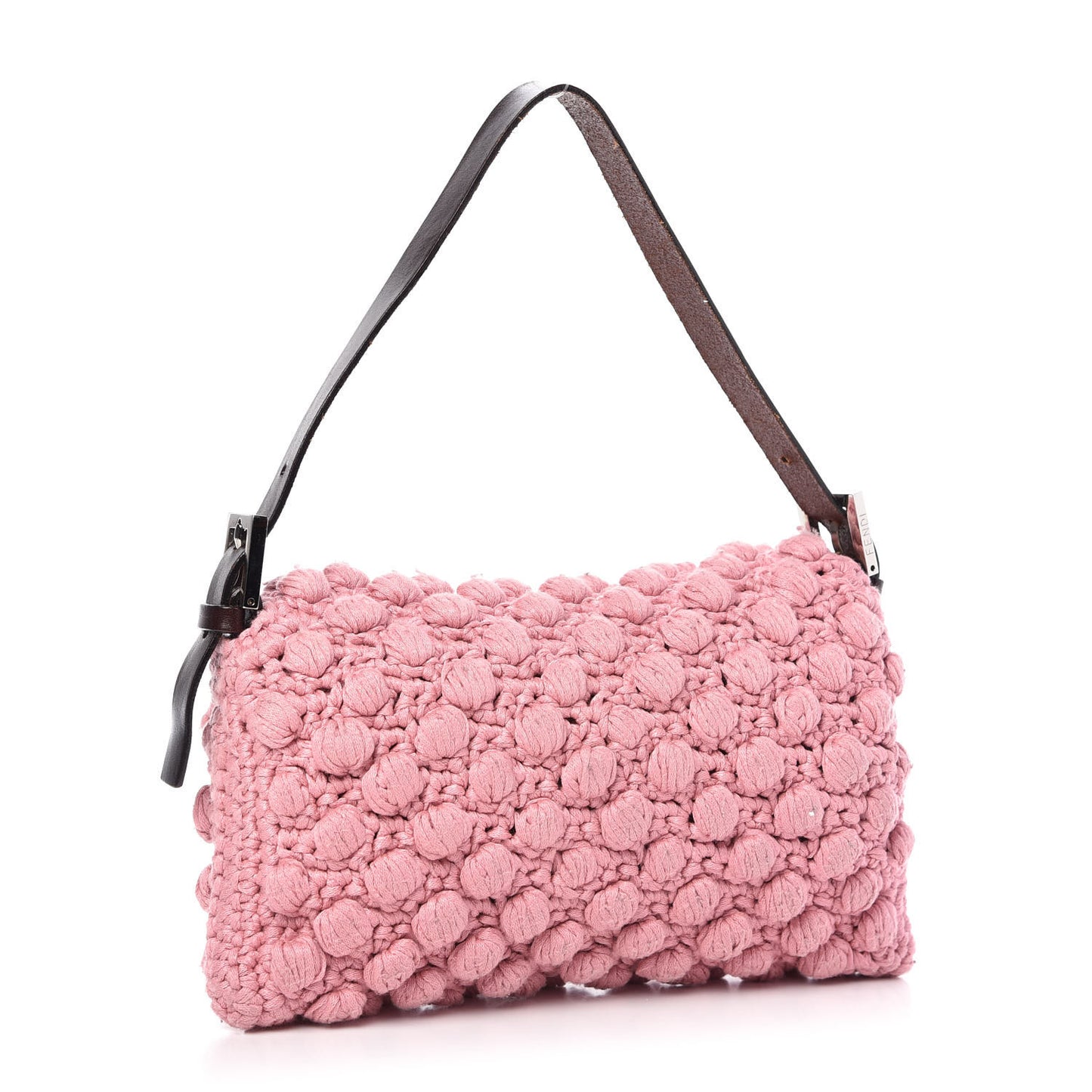 Woven Knit Baguette Pink
