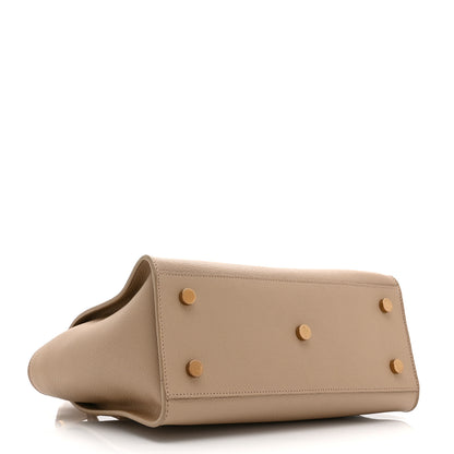 Saint Laurent Calfskin Baby Monogram Downtown Cabas Beige 4 of 10