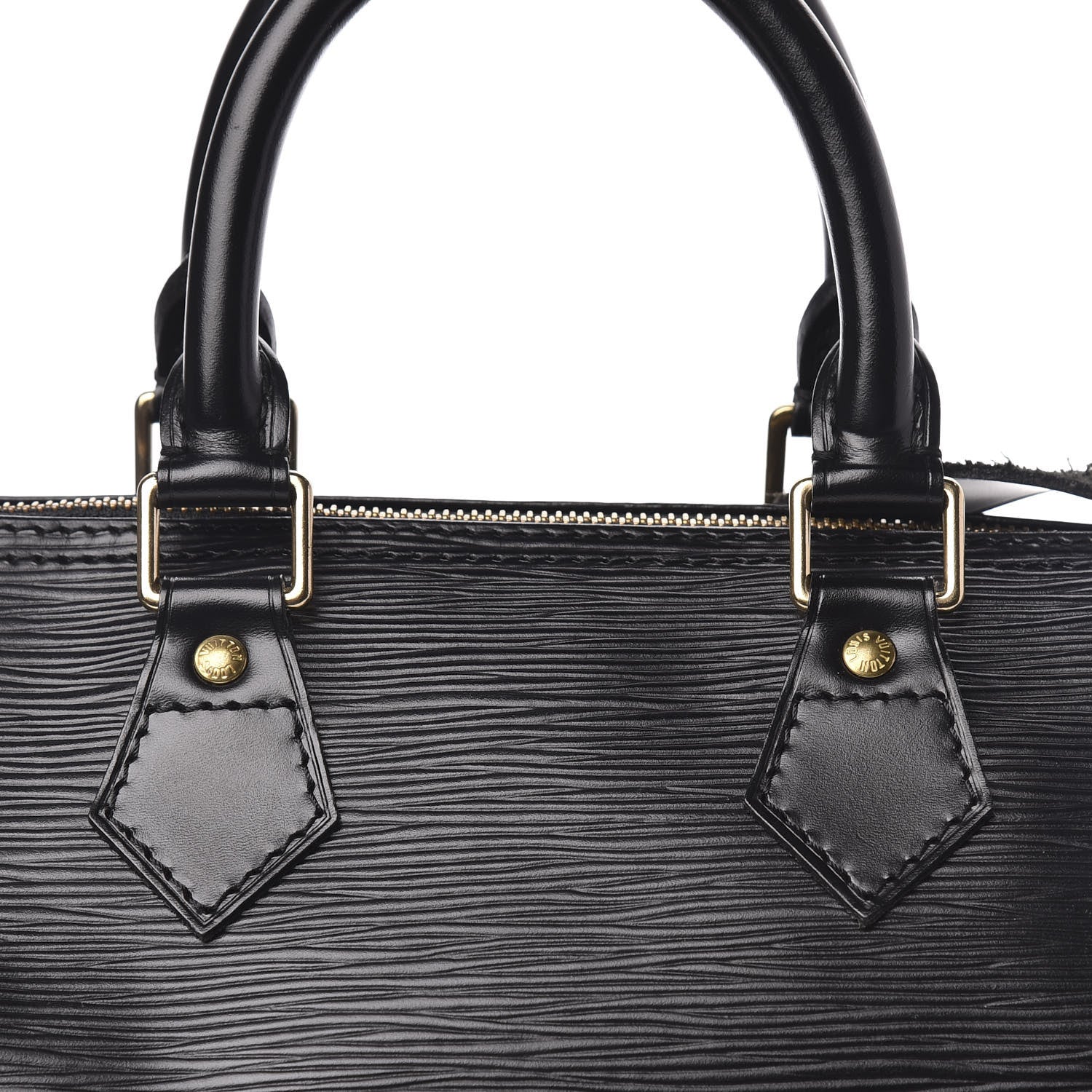 Louis Vuitton Epi Speedy 25 Black 10 of 10
