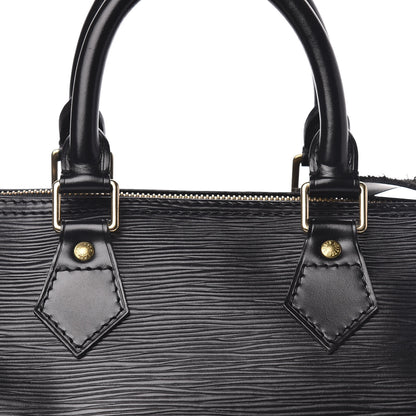 Louis Vuitton Epi Speedy 25 Black 10 of 10