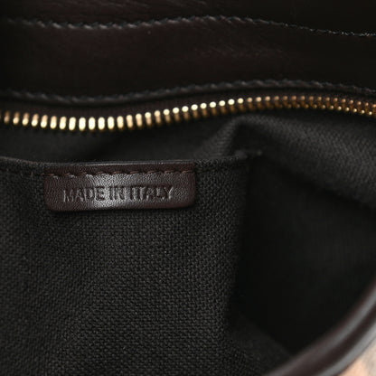 Burberry Haymarket Check Small Brooklyn Hobo Brown 8 of 17
