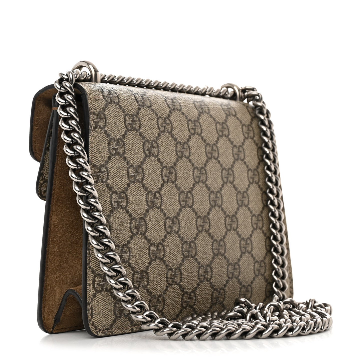 GG Supreme Monogram Mini Dionysus Shoulder Bag Taupe