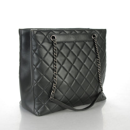 Chanel Lambskin Quilted Trendy CC Shopping Tote Grey 3 of 8