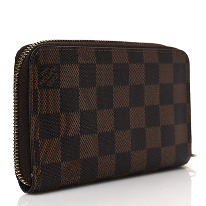 Louis Vuitton Damier Ebene Zippy Compact Wallet 3 of 7