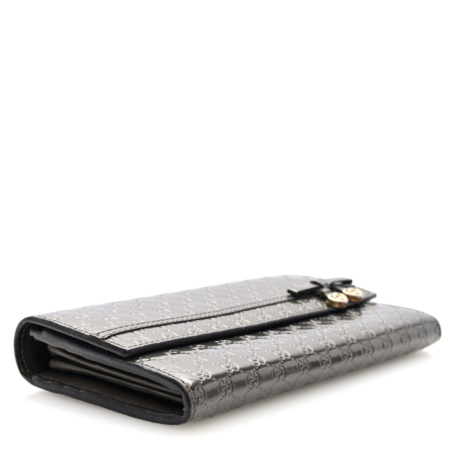 Gucci Shine Microguccissima Candy Continental Wallet Silver 4 of 6