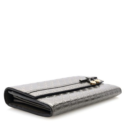 Gucci Shine Microguccissima Candy Continental Wallet Silver 4 of 6