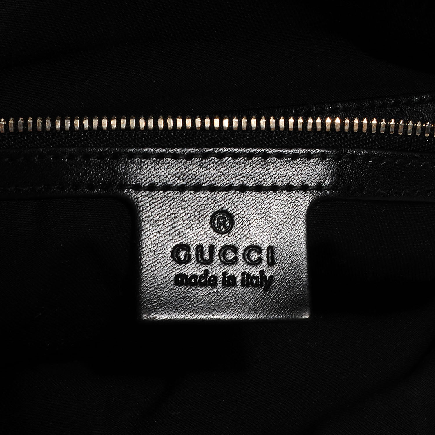 Gucci Monogram Medium Studded Pelham Shoulder Bag Black 5 of 9