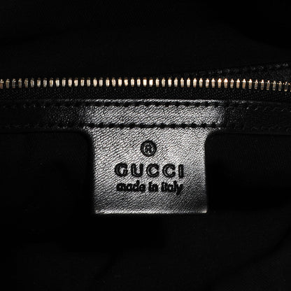 Gucci Monogram Medium Studded Pelham Shoulder Bag Black 5 of 9