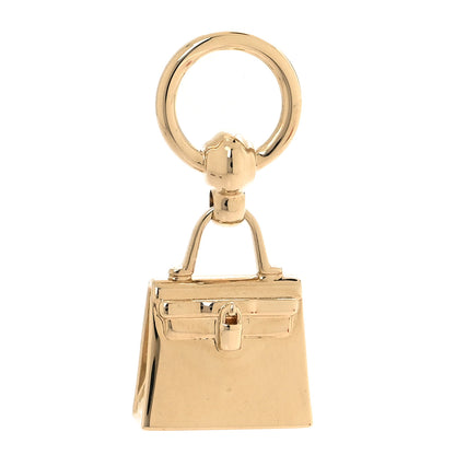 Hermes Permabrass Mini Kelly Twilly Ring 1 of 4