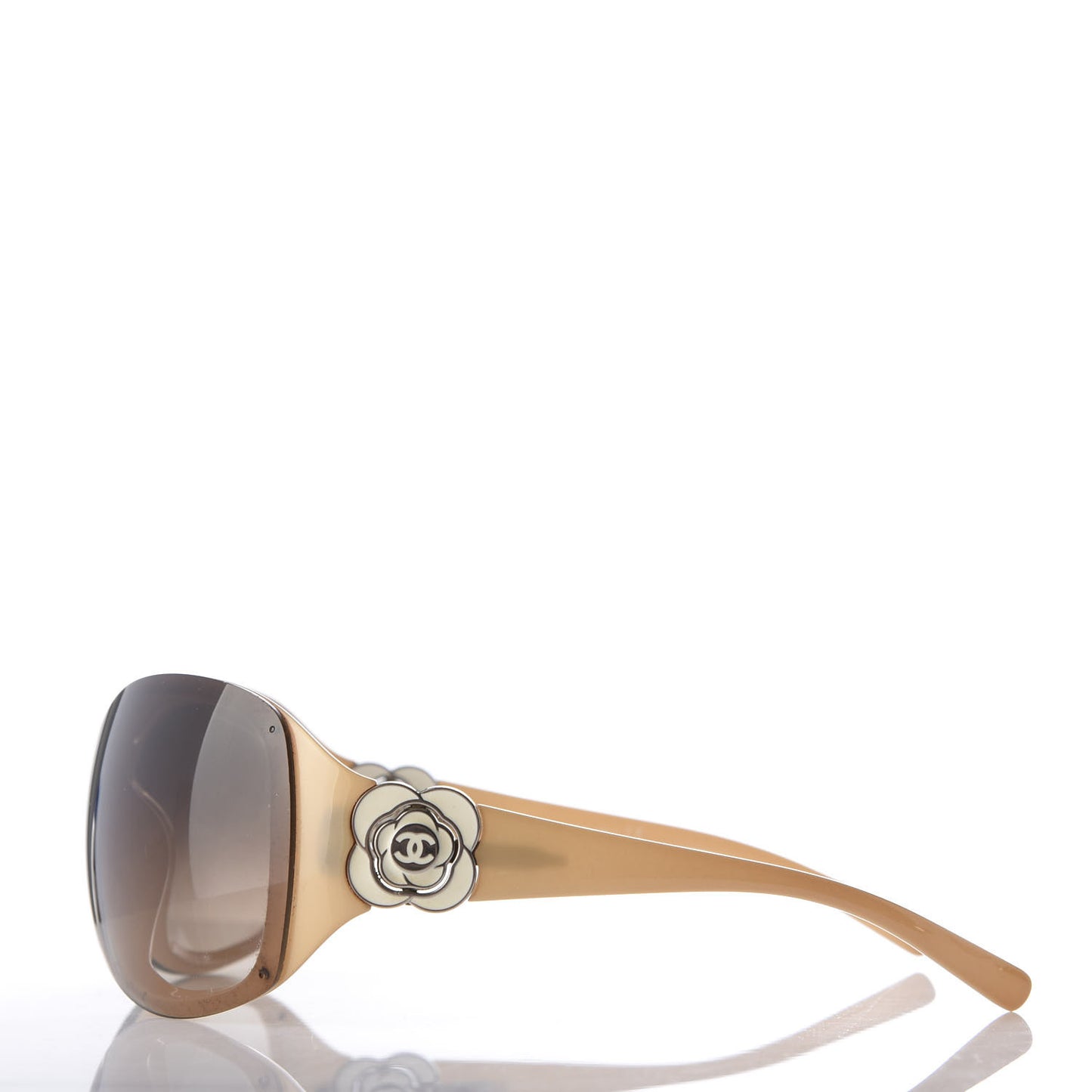 Camellia CC Sunglasses 6032 Beige