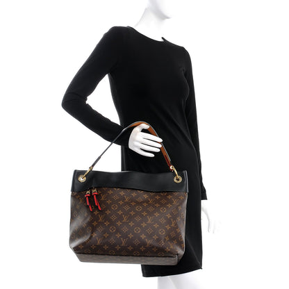 Louis Vuitton Monogram Tuileries Hobo Black 2 of 6
