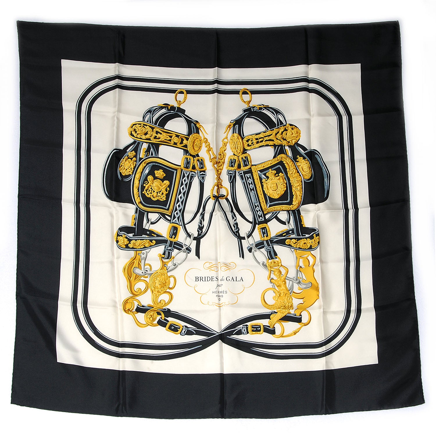 Hermes Silk Brides De Gala Scarf 90 2 of 3